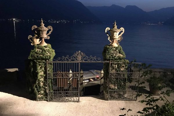 dinner at villa balbianello