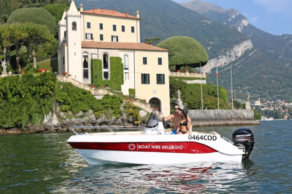 rent a boat lake como