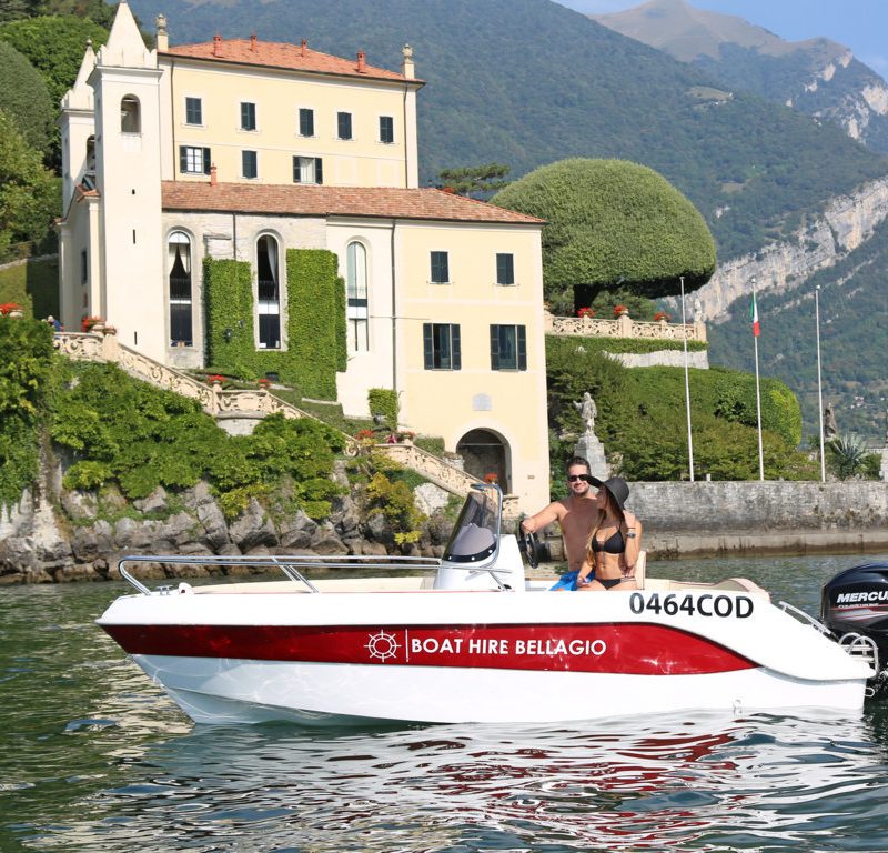 rent a boat experiences on lake como