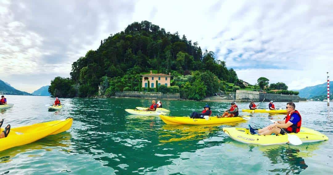 Kayak lake como