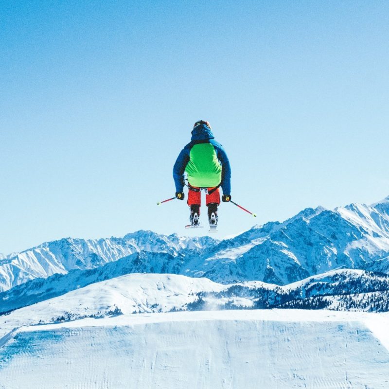 Skiing on Lake Como