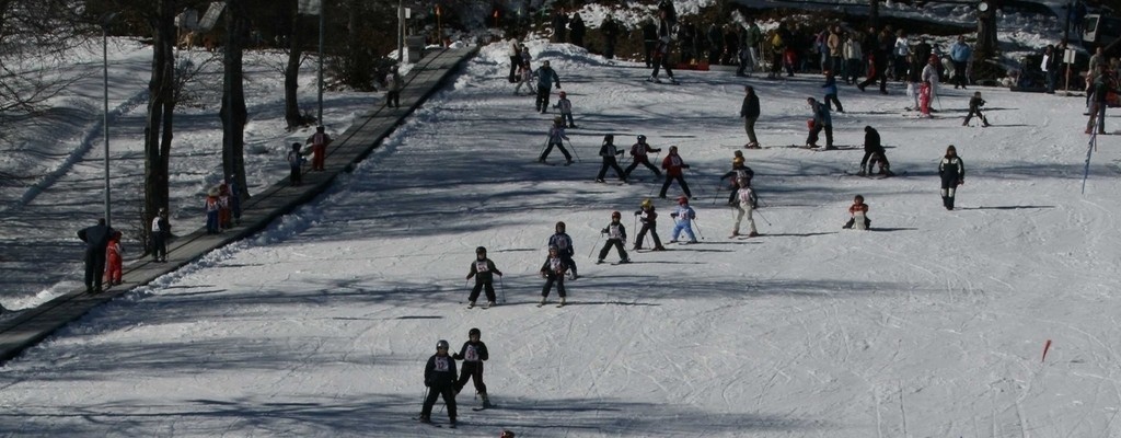 Lake Como skiing